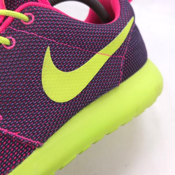 Nike Roshe Run Athletic Lace Up Running Shoe Womens Size 9 511882-678 Purple - Picture 8 of 10